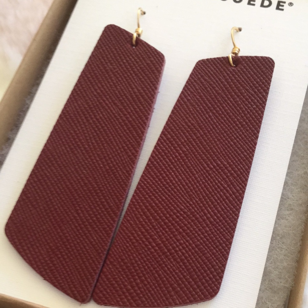New! Merlot Gem Nickel Suede - Picture 2 of 5